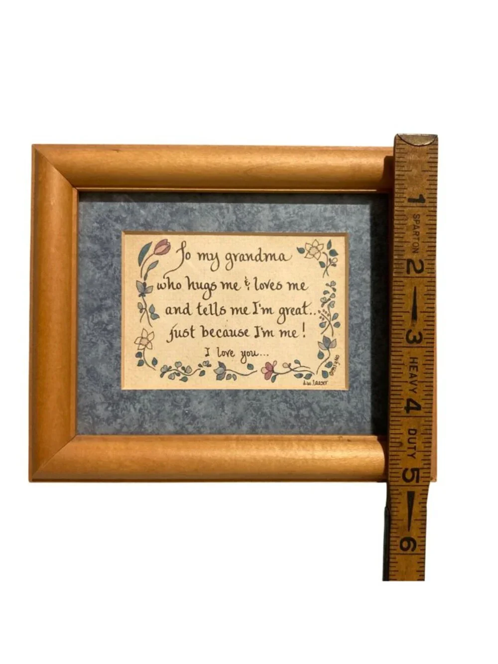 Vintage Framed Grandma Wall Art Country Cottage Core Decor Gallery Wall